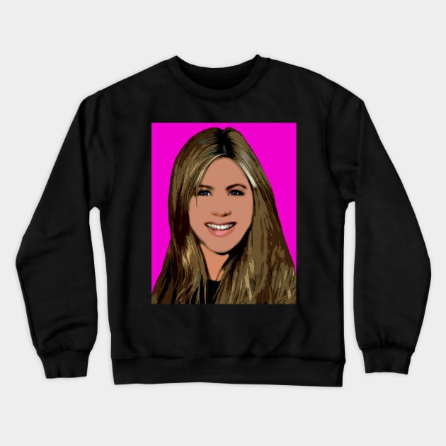 jennifer aniston Crewneck Sweatshirt by oryan80